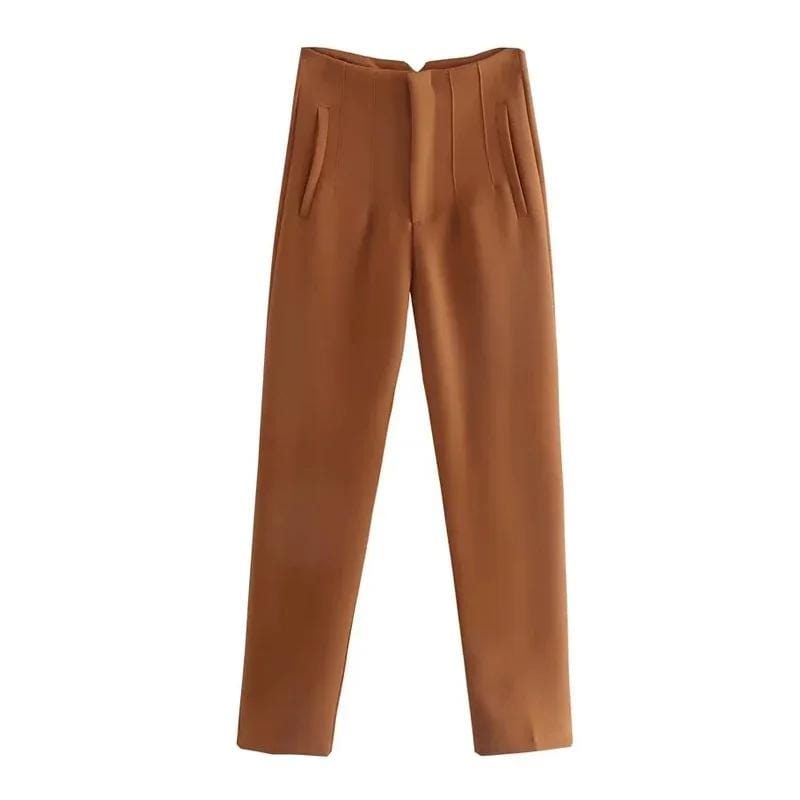 Office Wear High Waist Pencil Trousers Pants