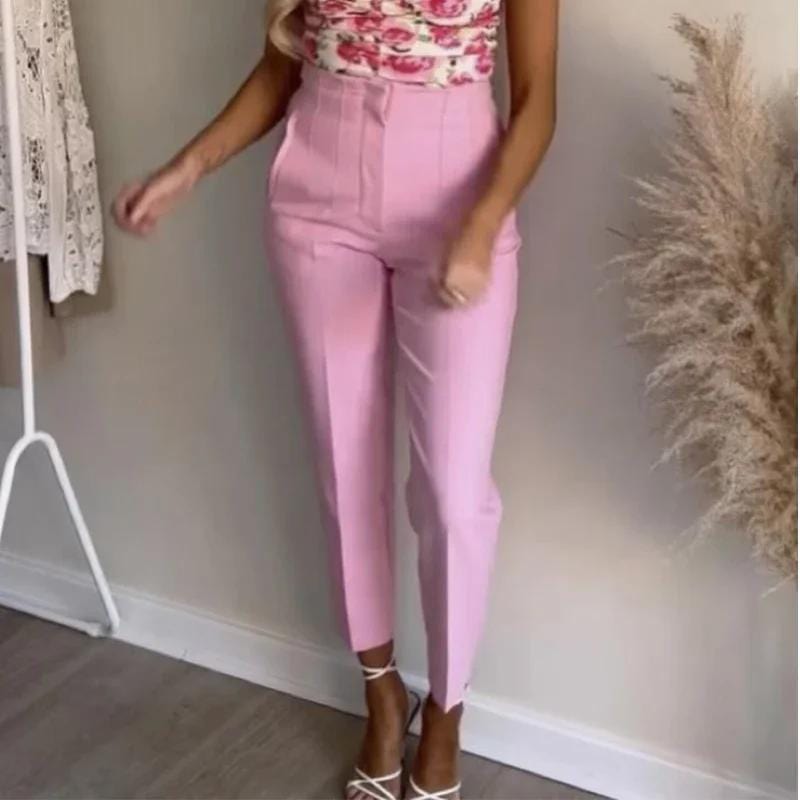 Office Wear High Waist Pencil Trousers Pants
