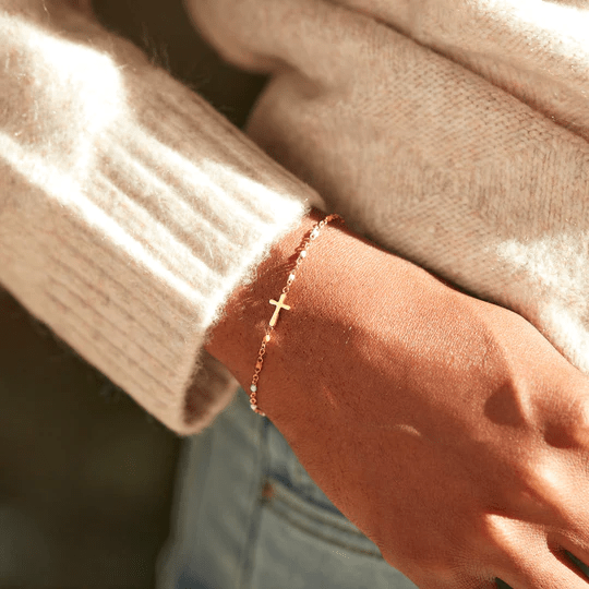Cross Bracelet Meaningful Gift for Best Friends