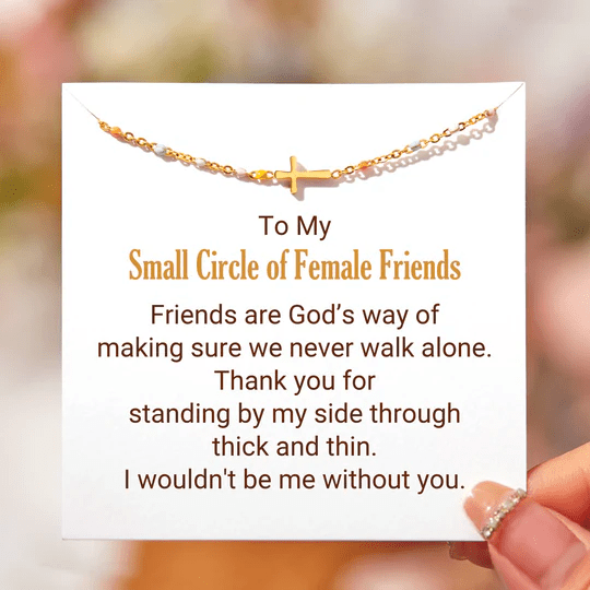 Cross Bracelet Meaningful Gift for Best Friends