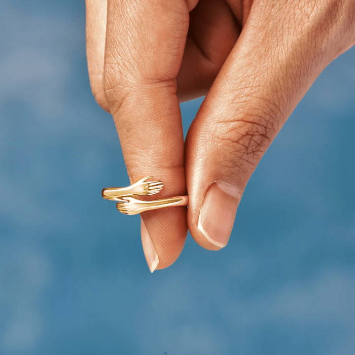 Unity™ Gold Hug Ring – A Symbol of Eternal Love