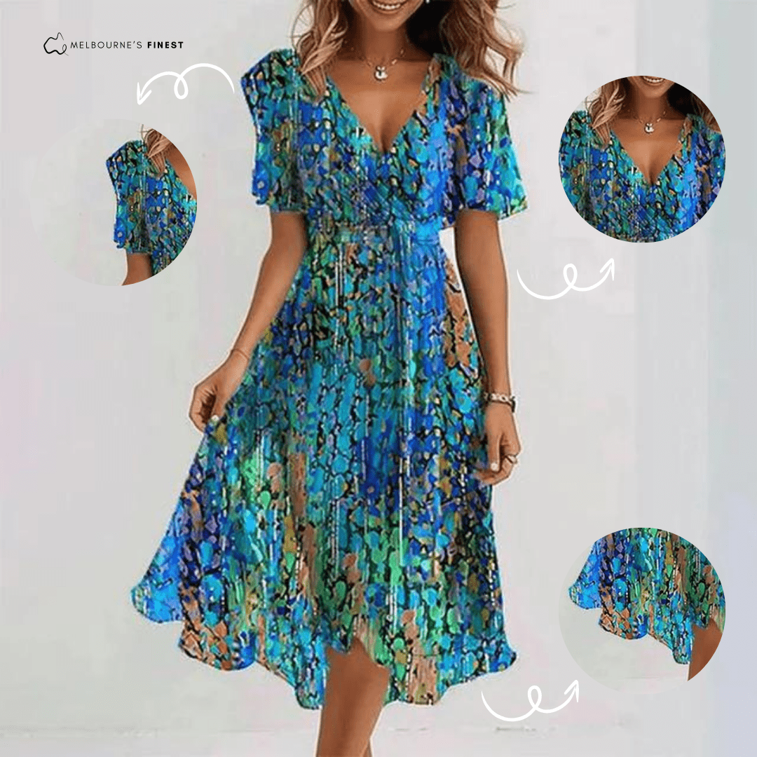 Leanne Elegant Women's Dress Versatile & Flattering Style