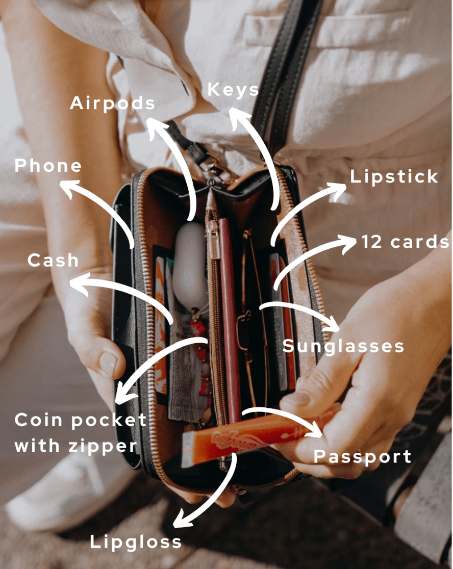 The Original STL Crossbody Clutch Wallet Compact and Stylish