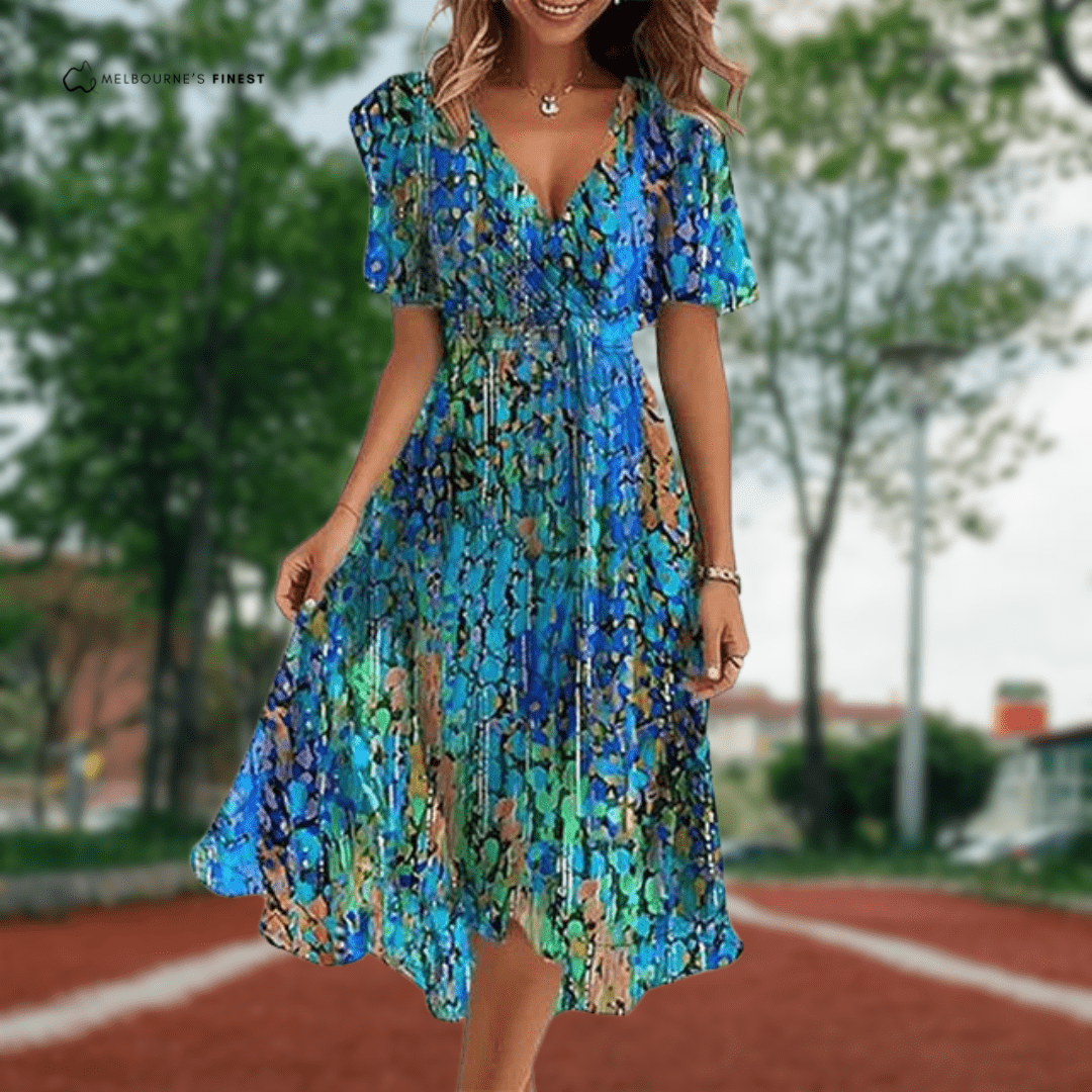 Leanne Elegant Women's Dress Versatile & Flattering Style