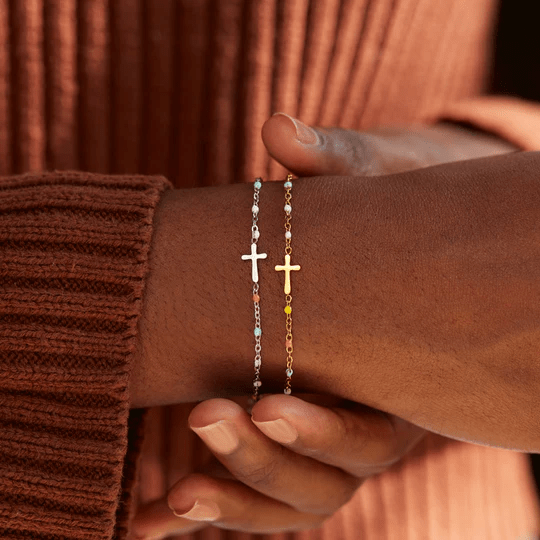 Cross Bracelet Meaningful Gift for Best Friends