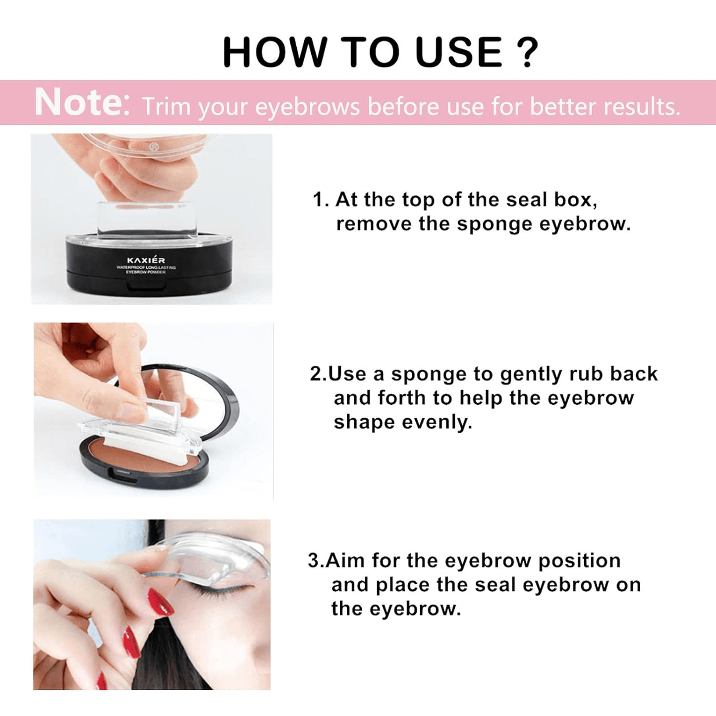 Brow™ Stamp Effortless Perfect Eyebrows in Seconds