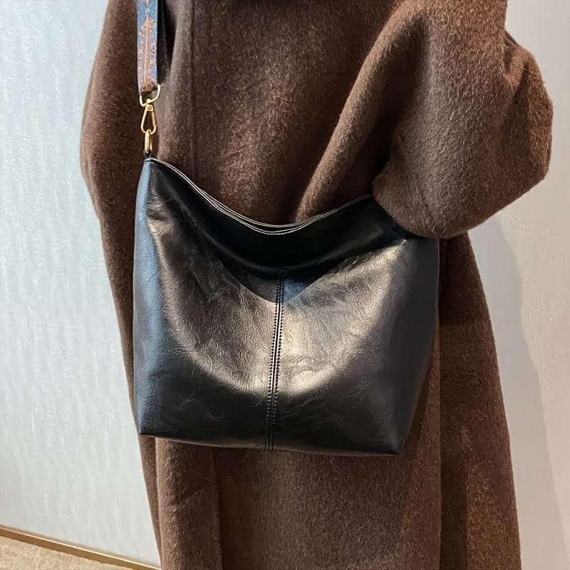 Vintage Large Capacity Hobo Bag Retro Bohemian Shoulder Tote for Women