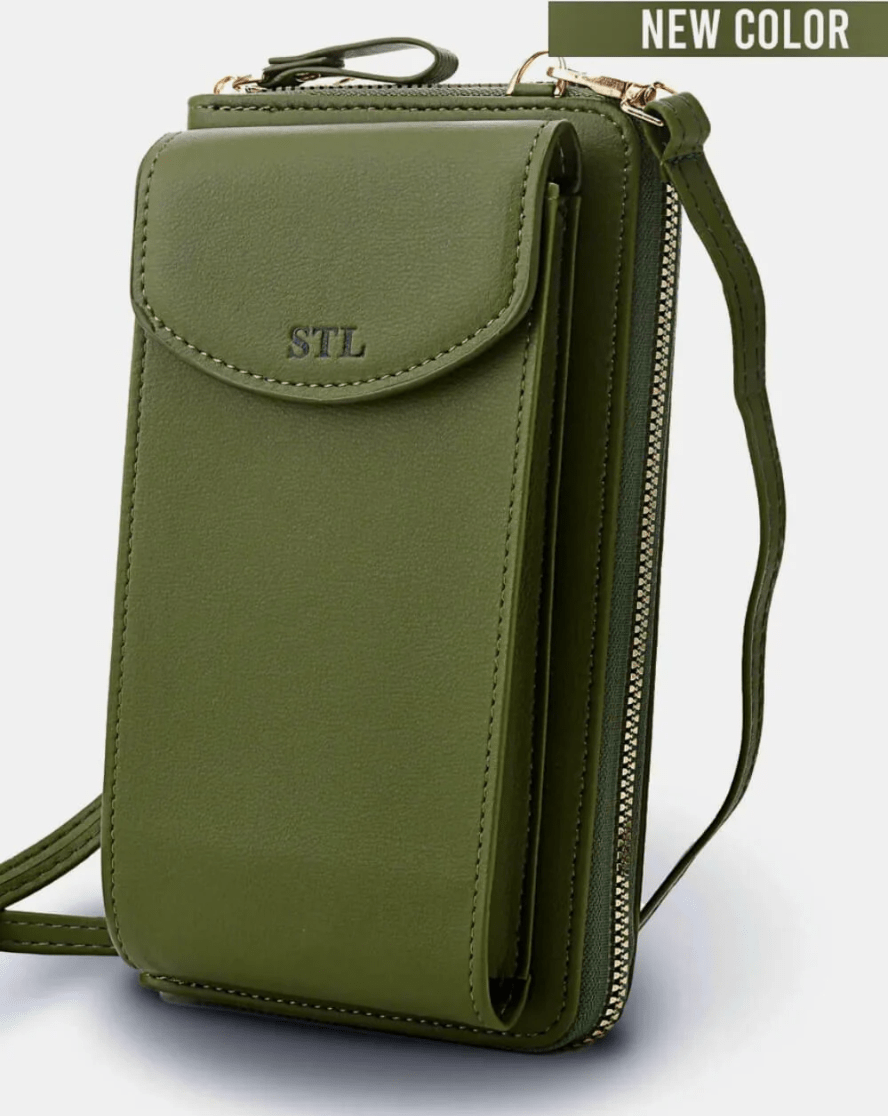 The Original STL Crossbody Clutch Wallet Compact and Stylish