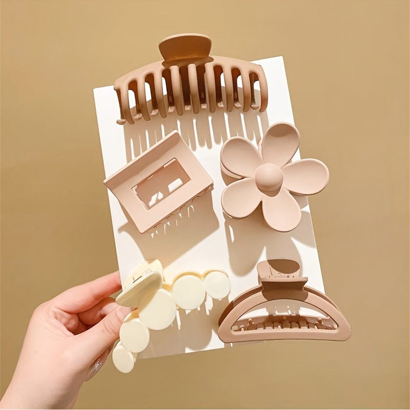 6-piece Hair Claw Set