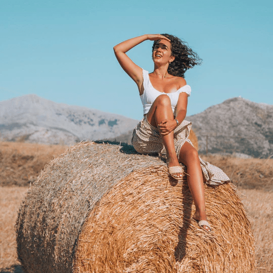 Let God Be In Control Golden Cross Ring Christian Gifts for Women