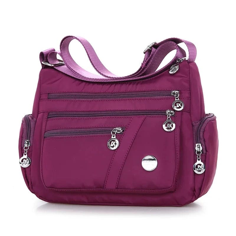 BreezeCarry Waterproof Crossbody Tote Bag - Large Capacity,
