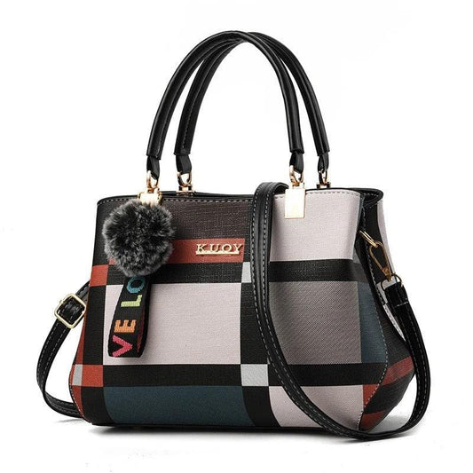 Eleganza PU Leather Designer Handbag – Chic Messenger Crossbody Bag