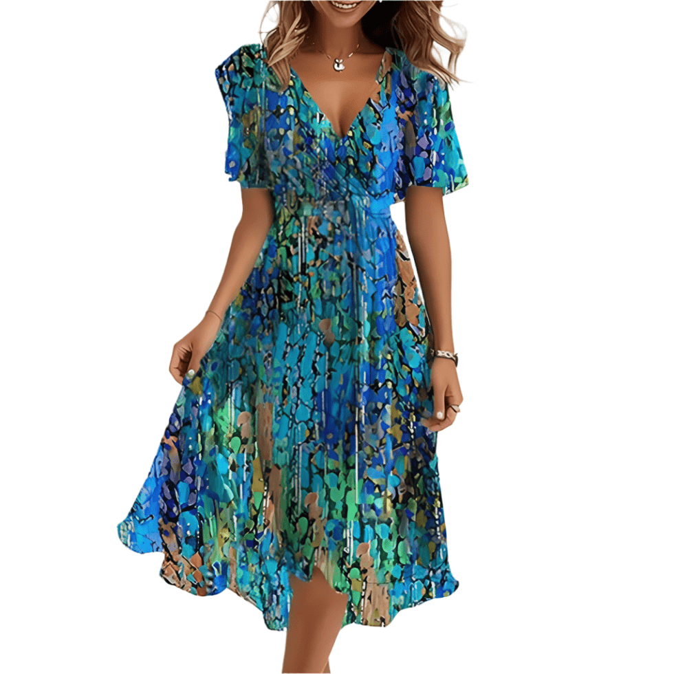 Leanne Elegant Women's Dress Versatile & Flattering Style