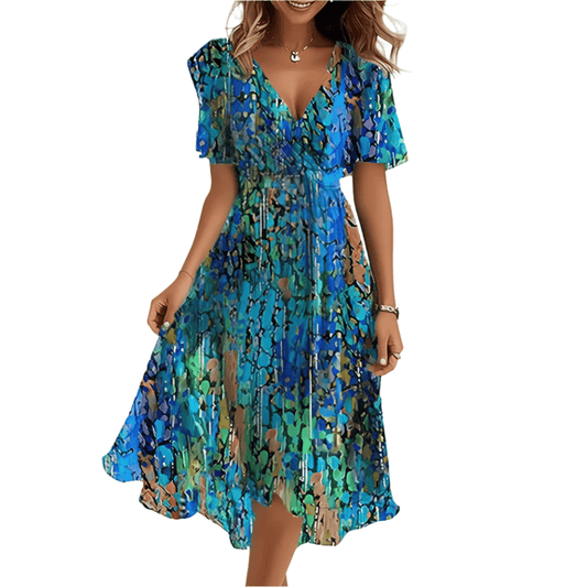 Leanne Elegant Women's Dress Versatile & Flattering Style