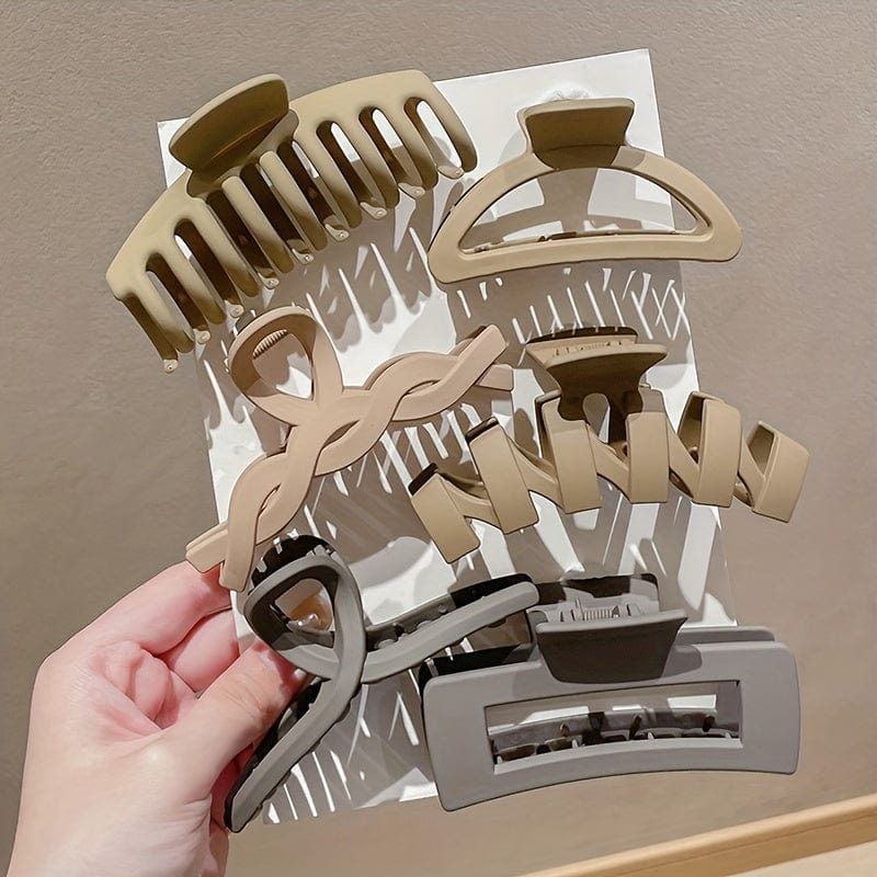 6-piece Hair Claw Set