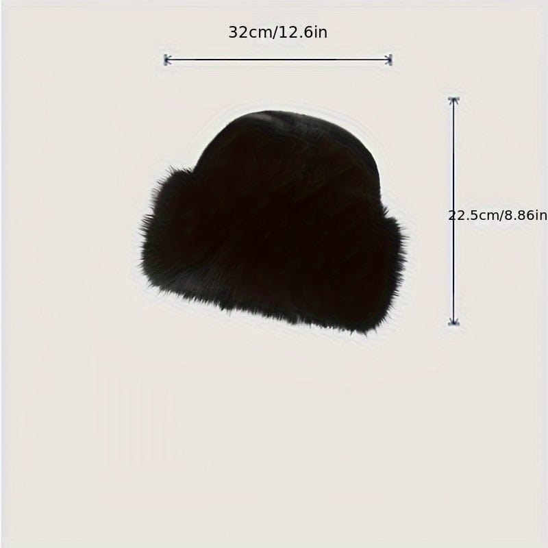 Luxurious Large Faux Fur Hat