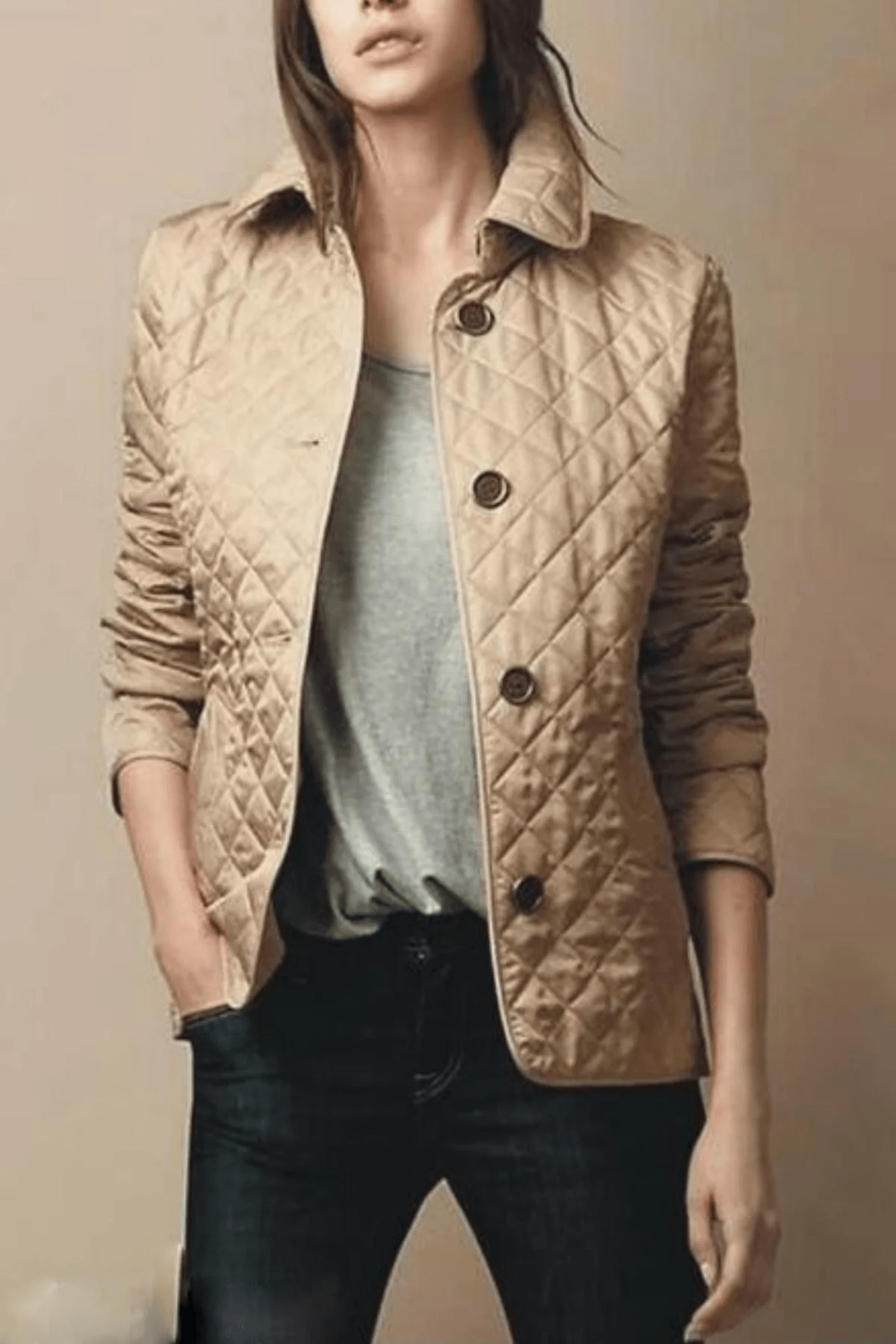 Evie Slim Silk Cotton Jacket Luxurious Style & Comfort
