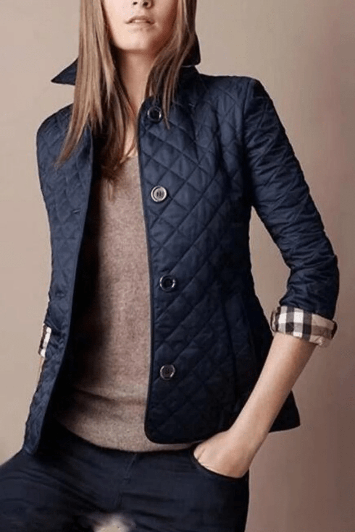 Evie Slim Silk Cotton Jacket Luxurious Style & Comfort