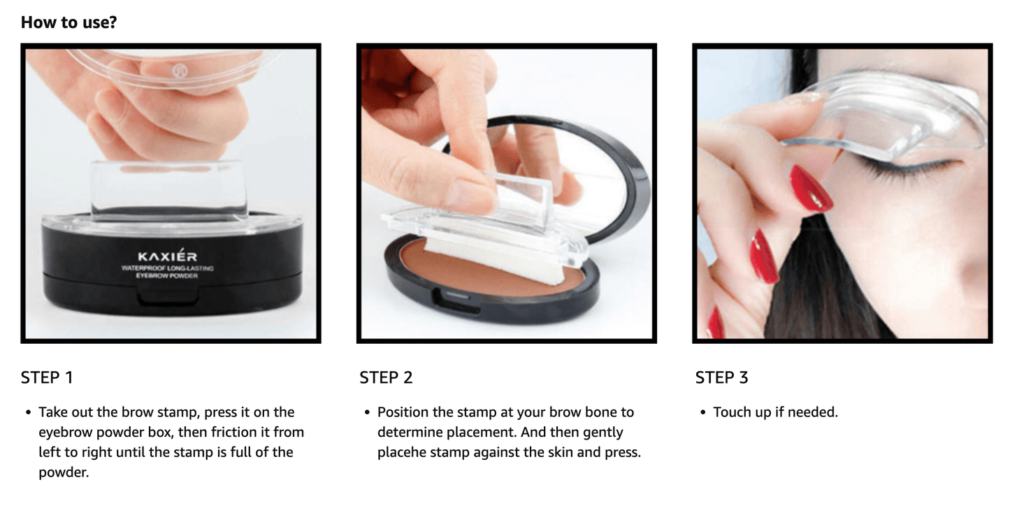 Brow™ Stamp Effortless Perfect Eyebrows in Seconds