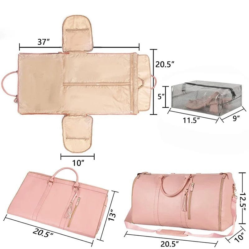Ella's Travel Bag - Stylish, Foldable & Waterproof