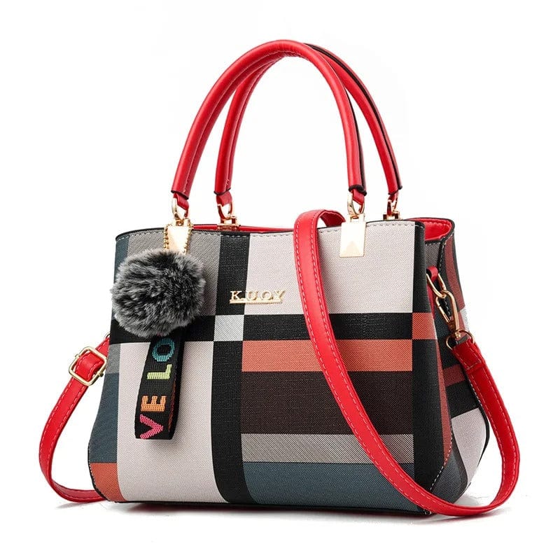 Eleganza PU Leather Designer Handbag – Chic Messenger Crossbody Bag