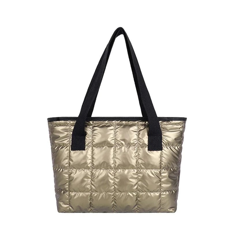 AutumnLuxe Quilted Large Tote Handbag for Women