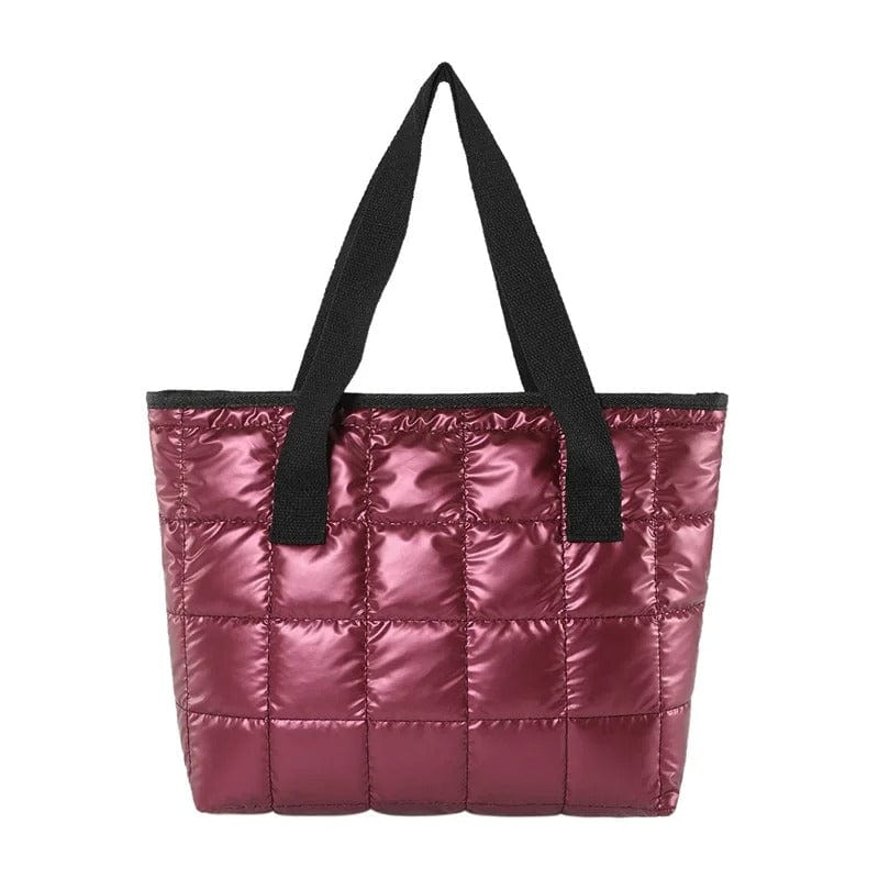 AutumnLuxe Quilted Large Tote Handbag for Women