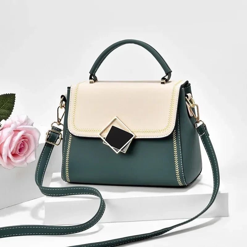 EliteLux Genuine Leather Designer Handbag - Luxury Ladies Fashion Shoulder Bag 2022
