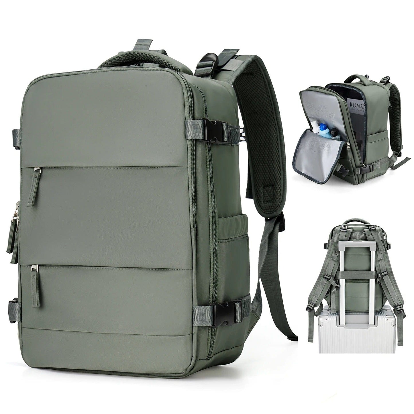 Travel Backpack for Ryanair | 40x20x25 Cabin Bag for Women & Men, Leisure School Laptop