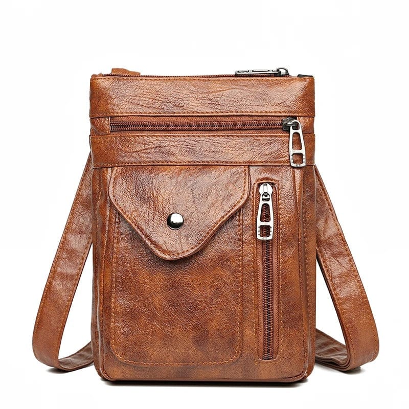 Designer Vintage Women’s Crossbody Bag – Mobile Phone Shoulder Bag, Fashionable Daily