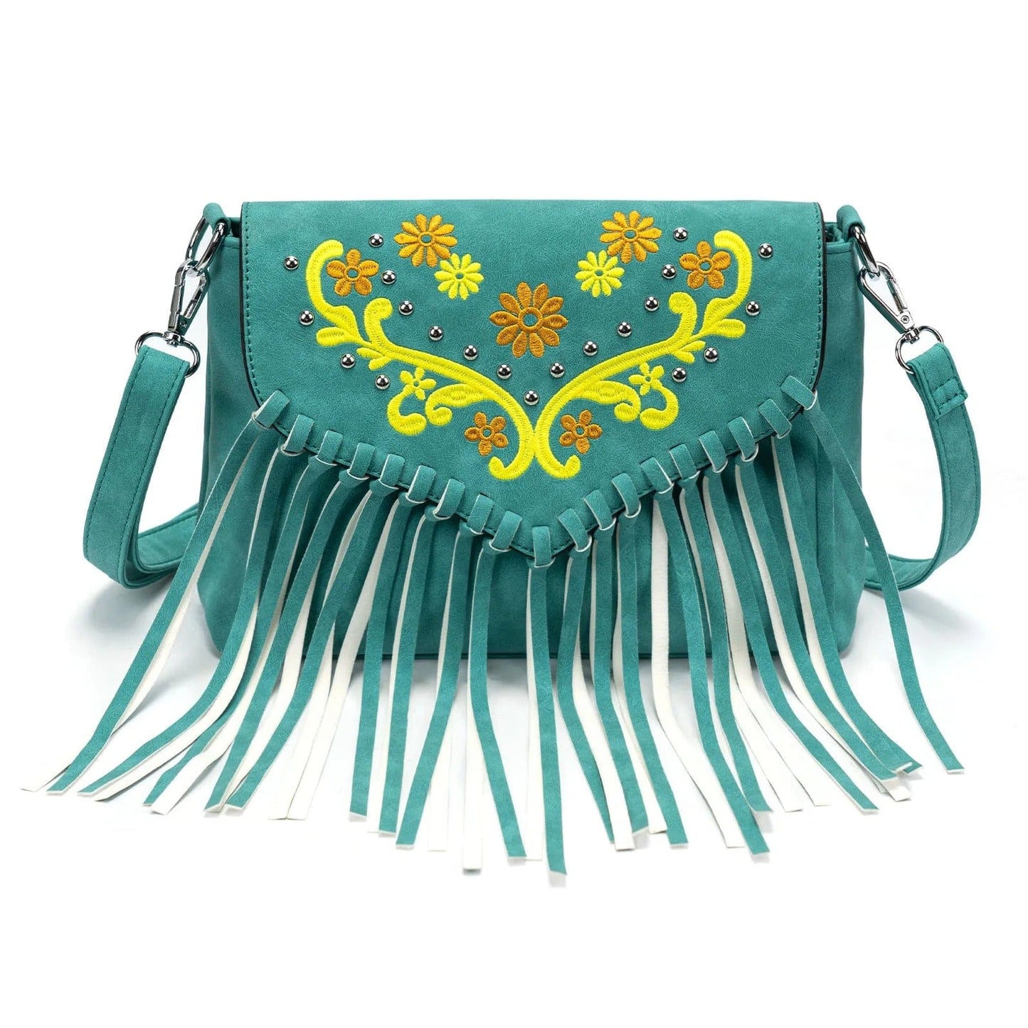 Celela Original Design Shoulder Bag for Women – Luxury PU Leather Clutch & Fringe Messenger Purse