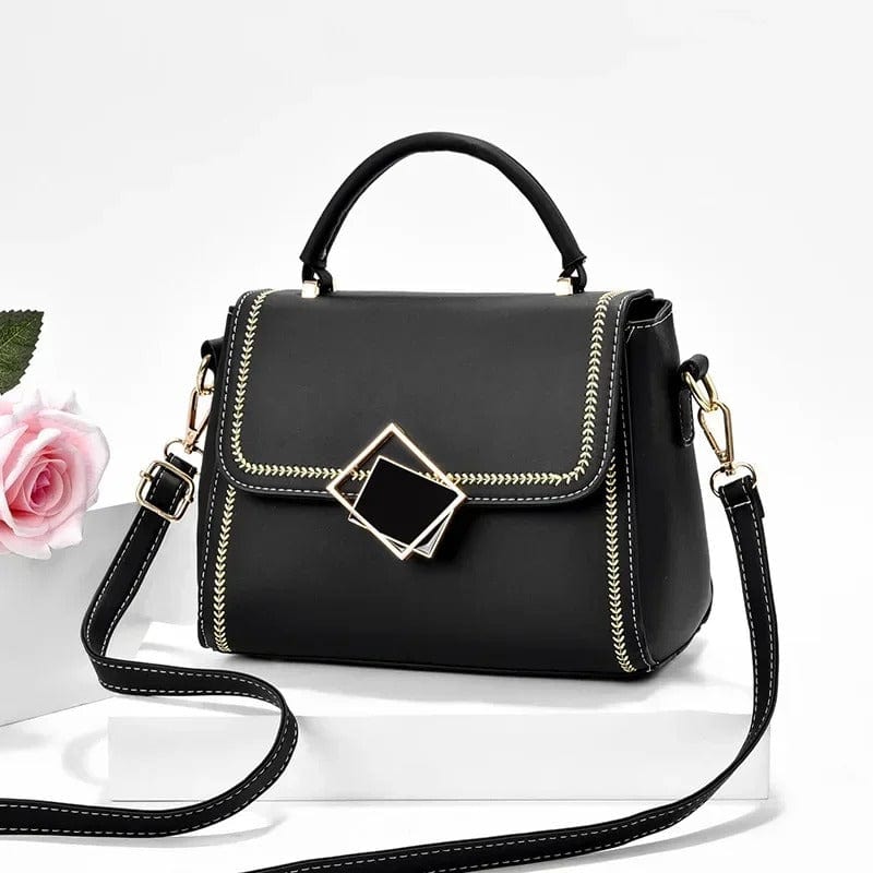 EliteLux Genuine Leather Designer Handbag - Luxury Ladies Fashion Shoulder Bag 2022