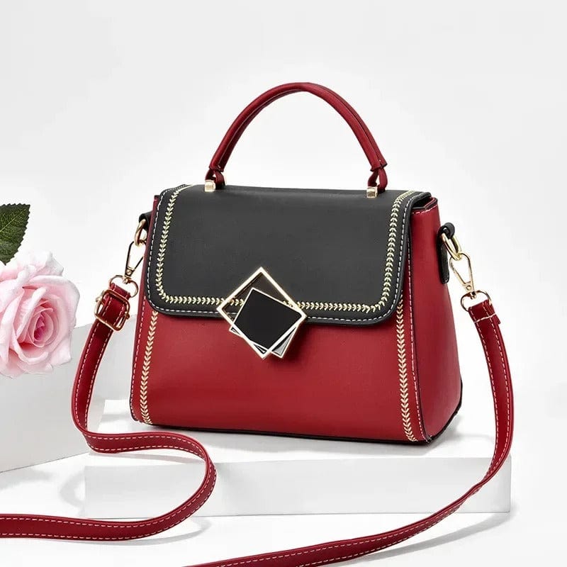 EliteLux Genuine Leather Designer Handbag - Luxury Ladies Fashion Shoulder Bag 2022