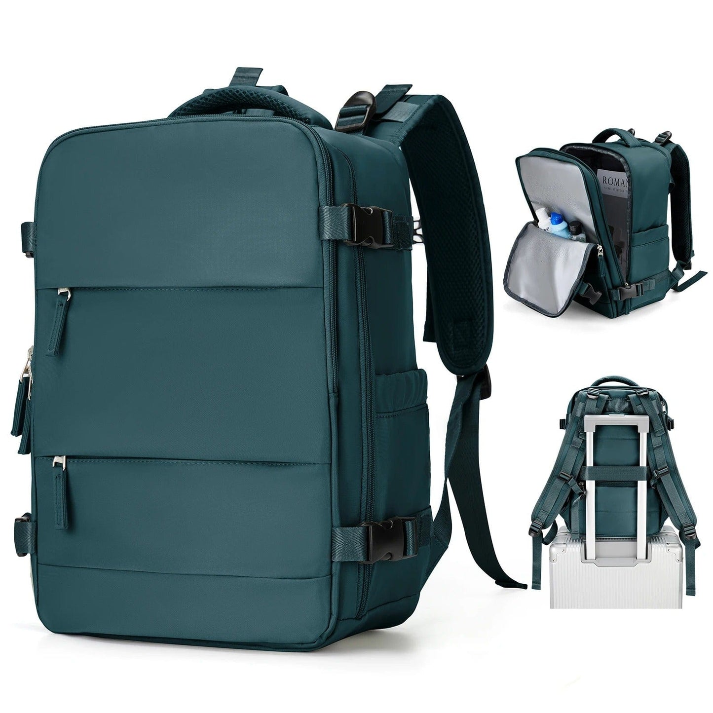 Travel Backpack for Ryanair | 40x20x25 Cabin Bag for Women & Men, Leisure School Laptop