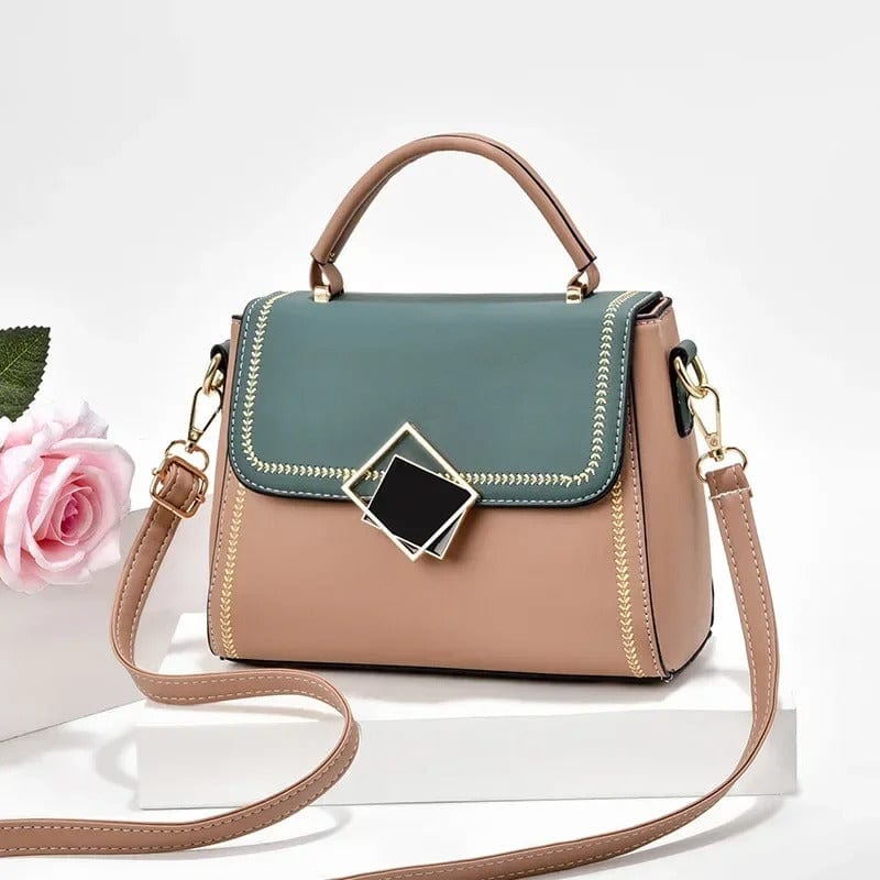 EliteLux Genuine Leather Designer Handbag - Luxury Ladies Fashion Shoulder Bag 2022