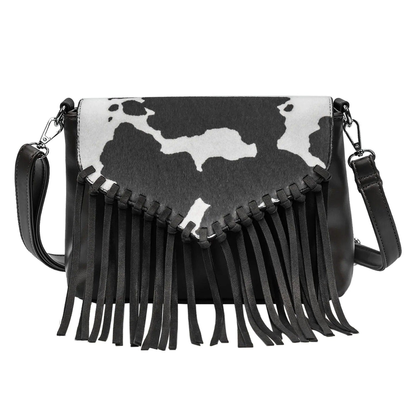 Celela Original Design Shoulder Bag for Women – Luxury PU Leather Clutch & Fringe Messenger Purse