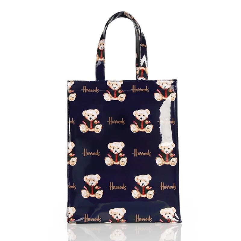 Vintage Painting PVC Waterproof Shopping Bag – Aesthetic Women’s Shopper Tote &