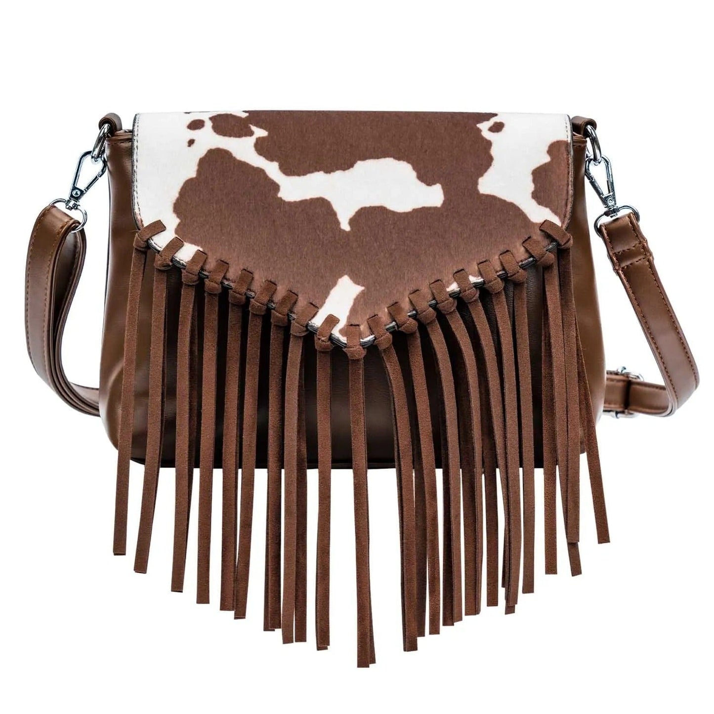 Celela Original Design Shoulder Bag for Women – Luxury PU Leather Clutch & Fringe Messenger Purse