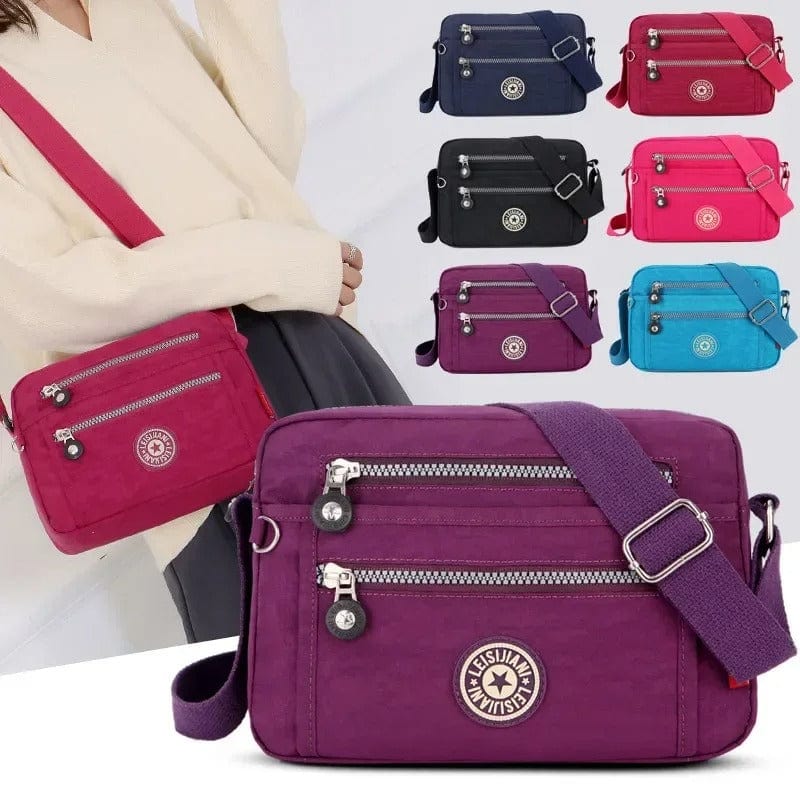 Waterproof Nylon Women’s Messenger Bag – Small Crossbody Shoulder Bag, High-Quality