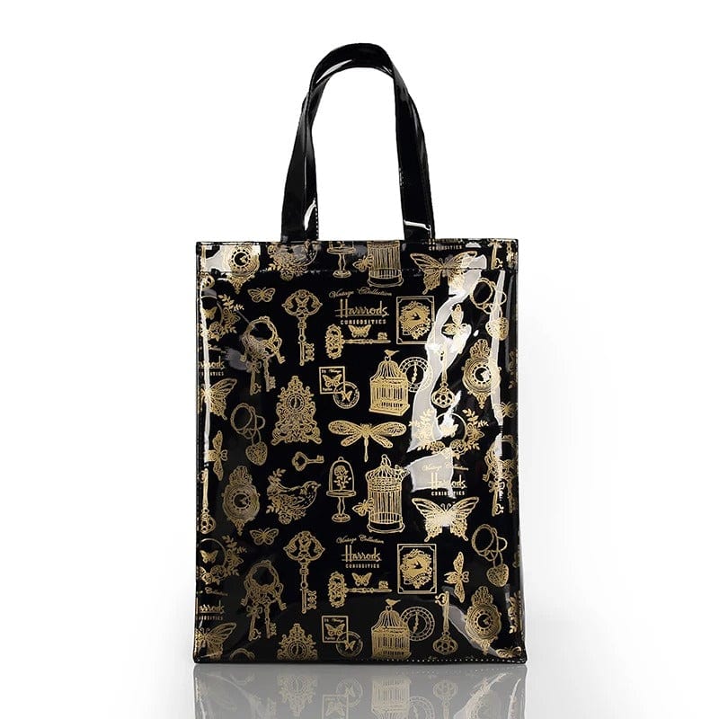 Vintage Painting PVC Waterproof Shopping Bag – Aesthetic Women’s Shopper Tote &