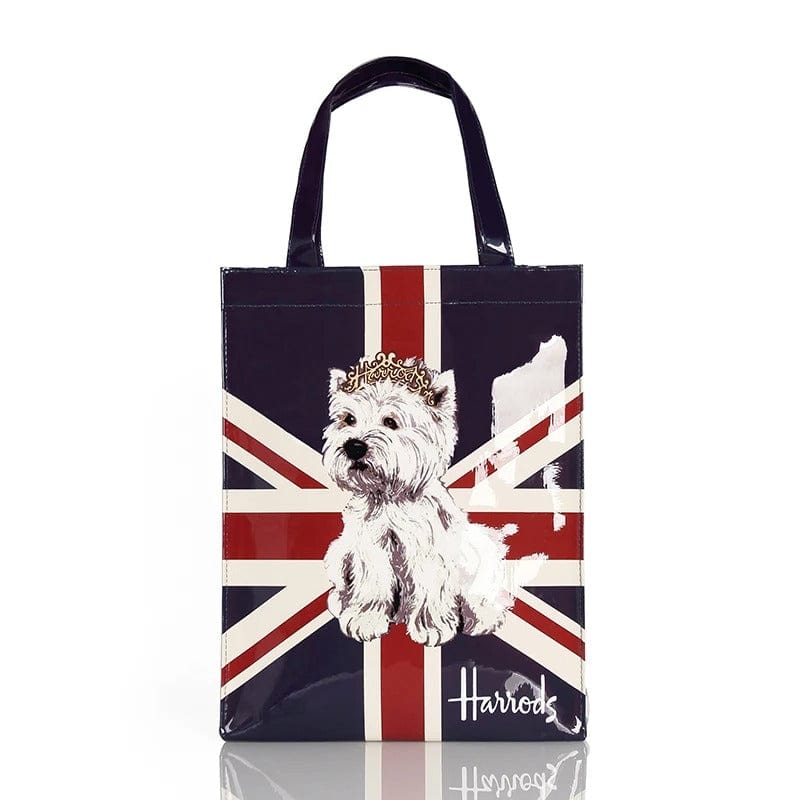 Vintage Painting PVC Waterproof Shopping Bag – Aesthetic Women’s Shopper Tote &