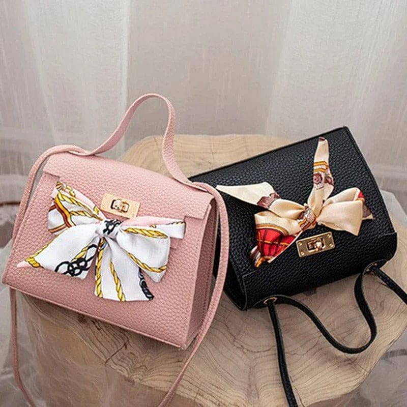 Silaura Silk Scarf Handbag – Designer Small Shoulder Bag for Women