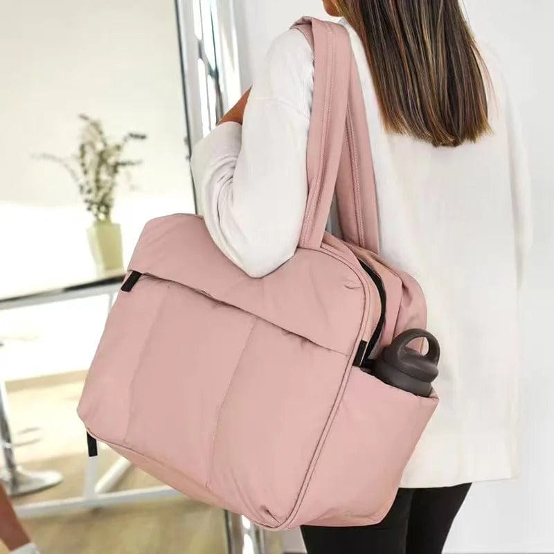 Down Duffel Bag for Women – Large Capacity Multifunctional Shoulder Bag, Dry Wet