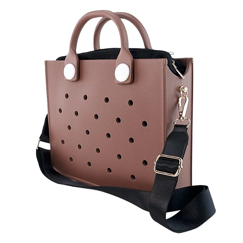 EVA Large Leather Shoulder Bag – Waterproof Tote Bag for Women | Casual Beach &