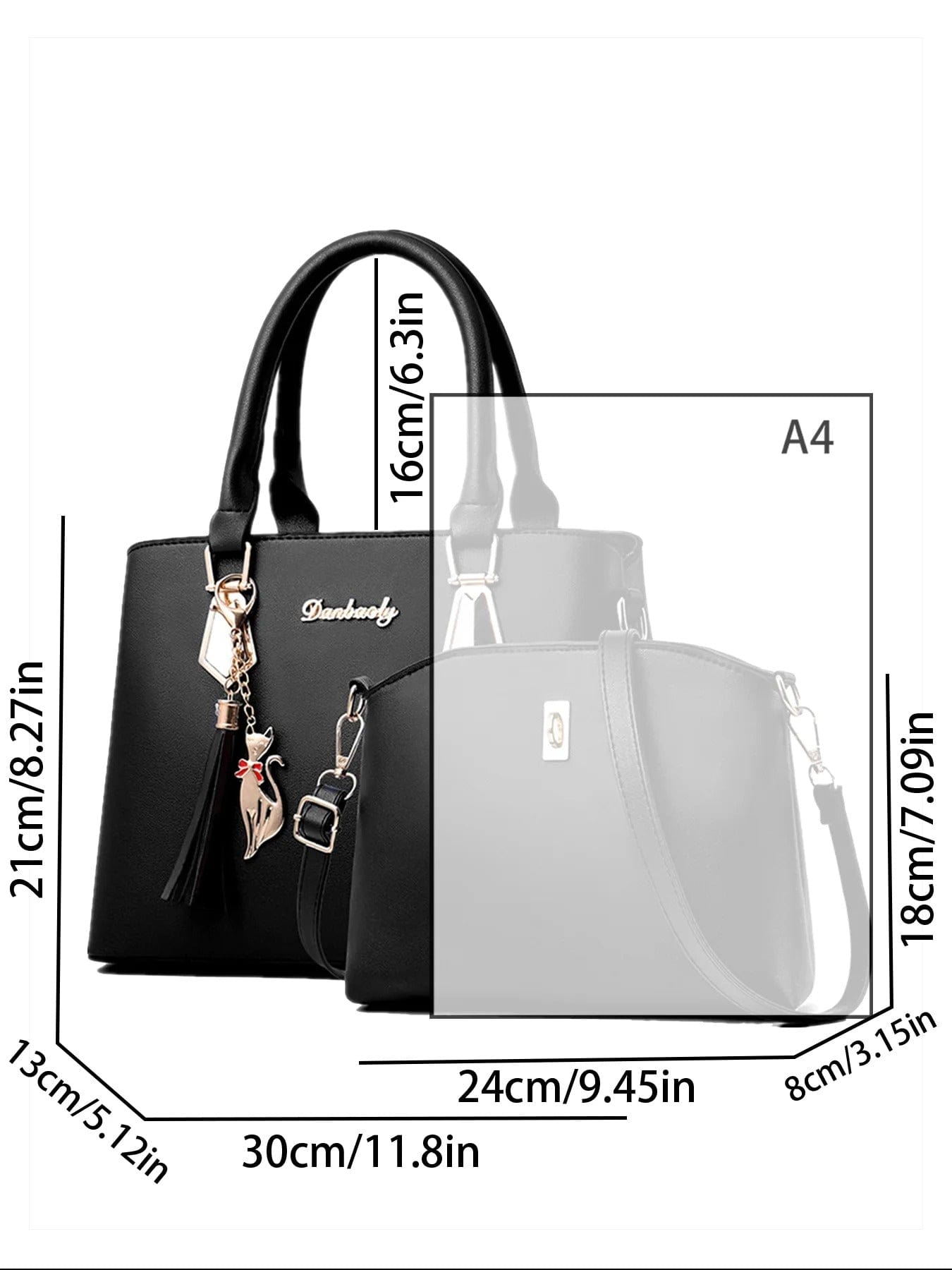 Simple Korean Style Women’s Handbag – Versatile Shoulder & Messenger Bag, Stylish