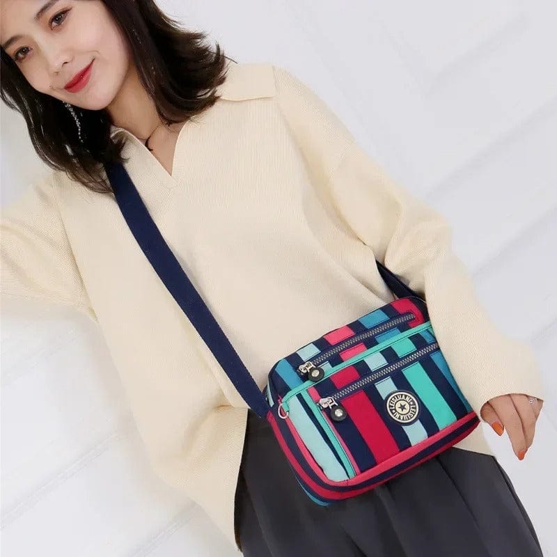 Waterproof Nylon Women’s Messenger Bag – Small Crossbody Shoulder Bag, High-Quality
