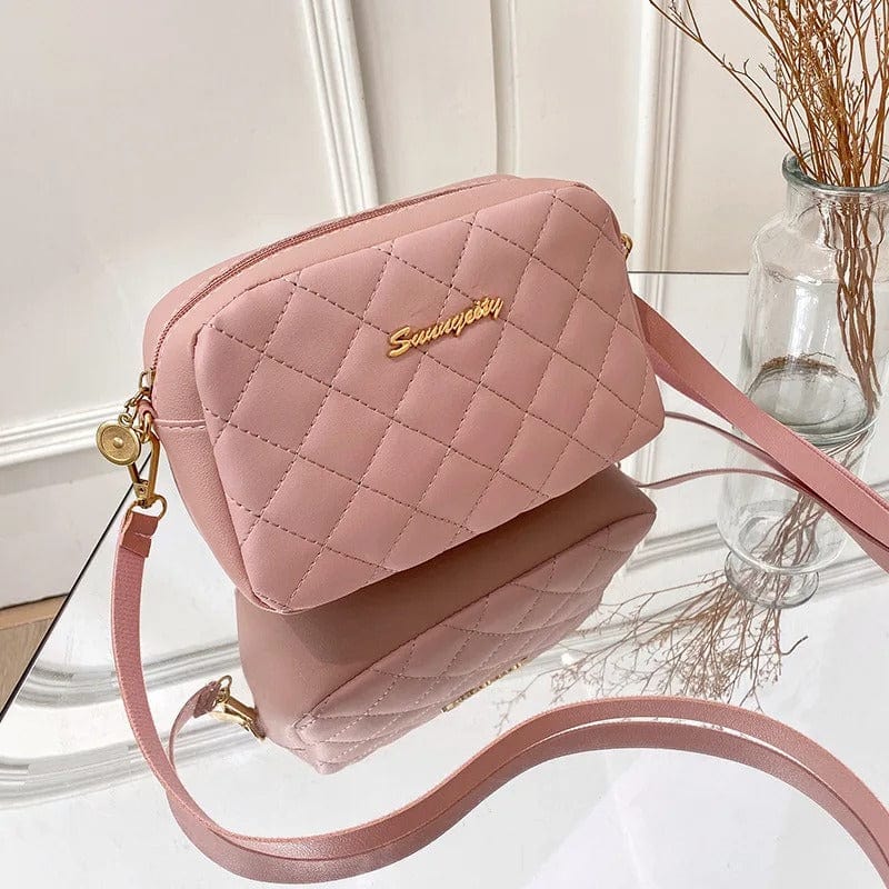 Luxury Shoulder Bag for Women | Solid Color Crossbody Messenge