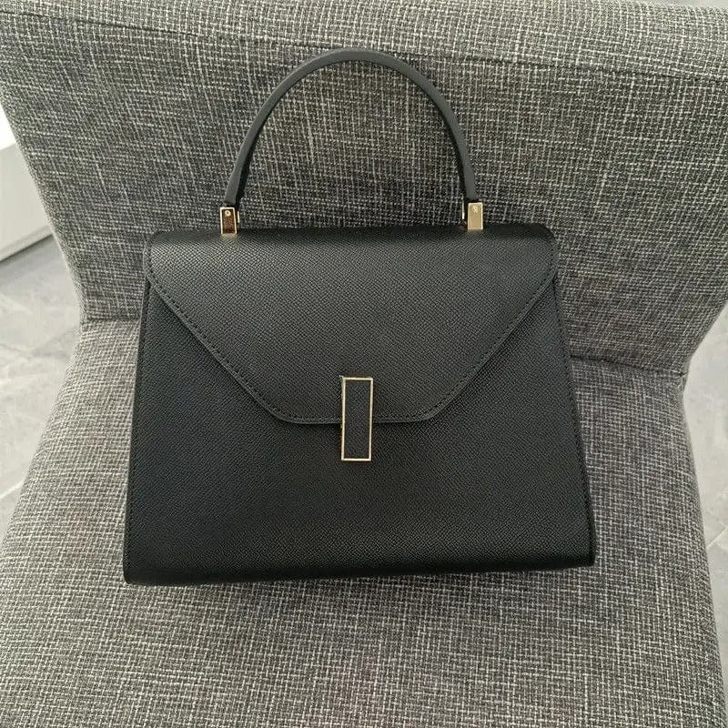 Luxury Leather Square Handbag for Women | Designer Crossbody & Shoulder Bag
