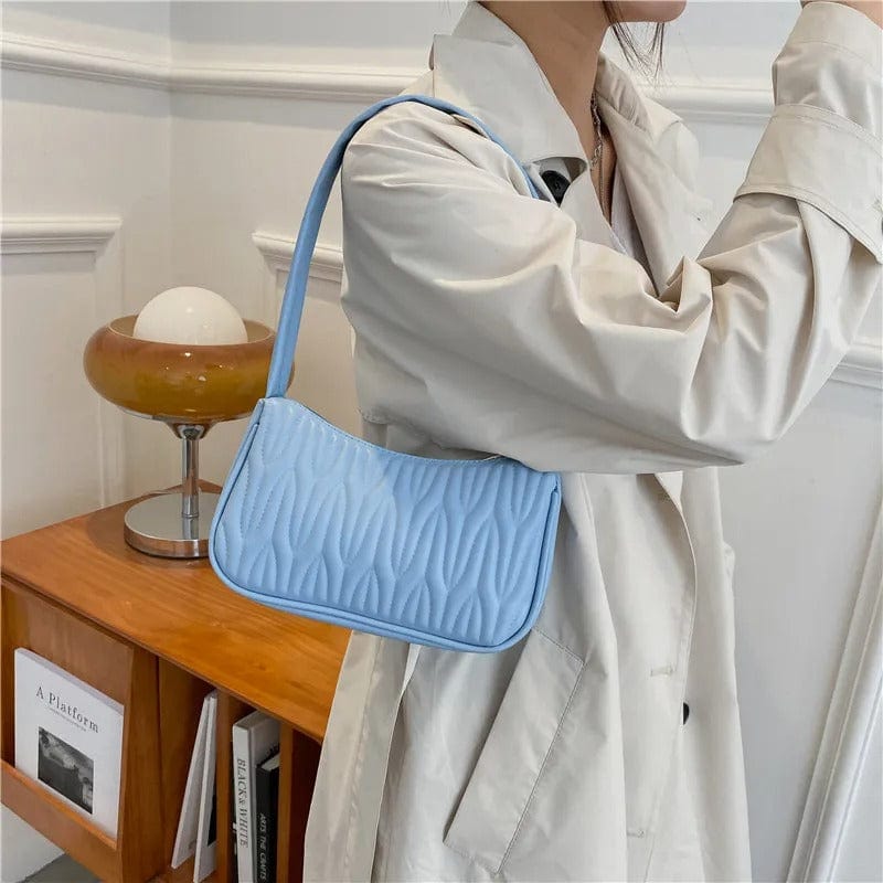 Fashion PU Leather Handbag for Women | Casual Solid Messenger Shoulder Bag, Luxury