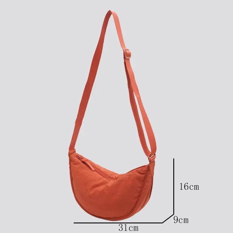 Casual Nylon Hobos Crossbody Bag – Large Capacity Designer Shoulder Tote, Travel